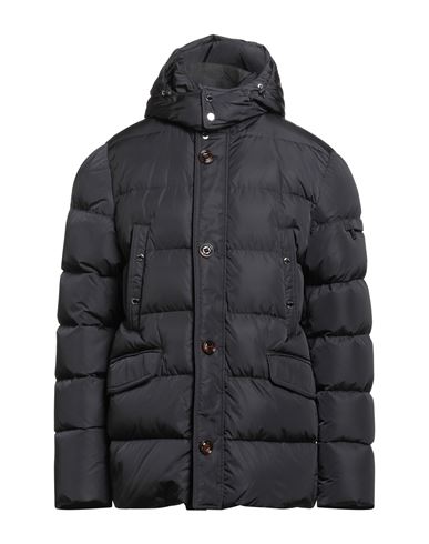 Moorer Man Puffer Midnight Blue Size 48 Polyamide In Black