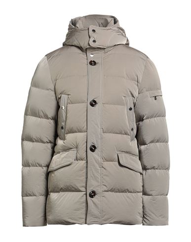 Moorer Man Puffer Khaki Size 46 Polyamide In Gray