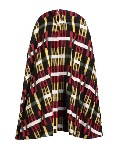Vivienne Westwood Woman Cape Red Size Onesize Virgin Wool, Cotton, Polyamide In Brown