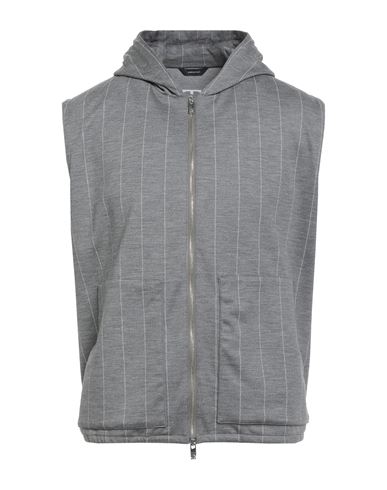Tombolini Man Sweatshirt Grey Size 42 Virgin Wool, Polyamide, Elastane In Gray