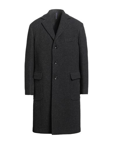 Montedoro By Slowear Man Coat Charcoal Size 42 Wool, Polyamide In Gray