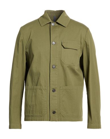 Montedoro By Slowear Man Jacket Military Green Size 40 Cotton, Elastane