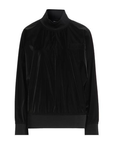 Giorgio Armani Woman Jacket Black Size 12 Polyamide, Polyester, Elastane In Black