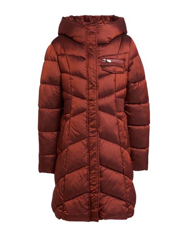 Toy G. Woman Puffer Rust Size L Polyamide In Brown