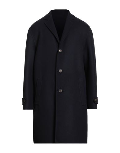 Eleventy Platinum Man Coat Navy Size 44 Wool, Cashmere In Blue