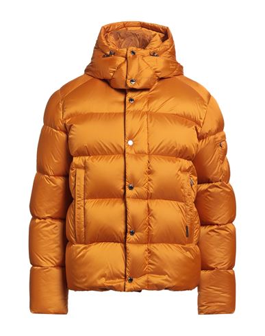 Moorer Man Puffer Orange Size 44 Polyamide, Polyester In Orange