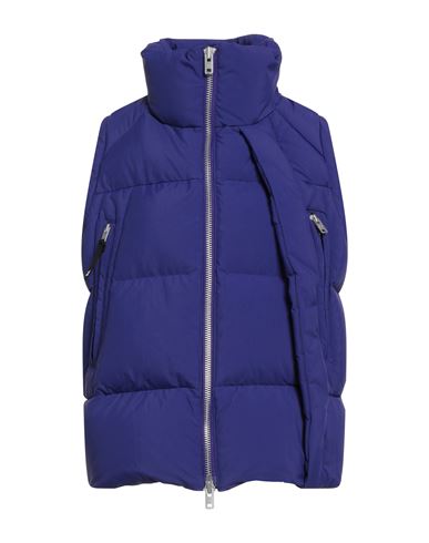 Y-3 Woman Vest Purple Size M Recycled Polyamide In Blue