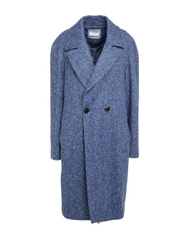 Barba Napoli Woman Coat Light Blue Size 8 Virgin Wool, Merino Wool, Cashmere, Nylon In Blue