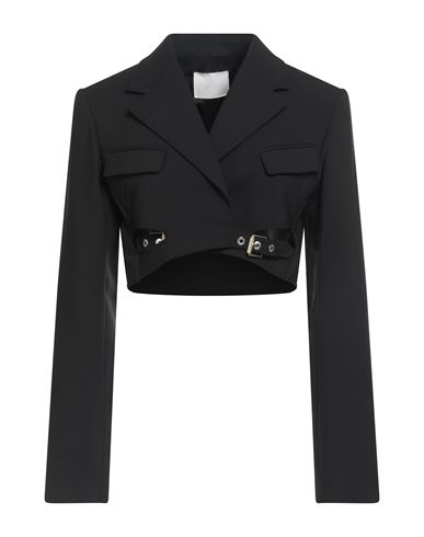 Dion Lee Woman Blazer Black Size S Polyester, Wool, Elastane, Polyamide In Black