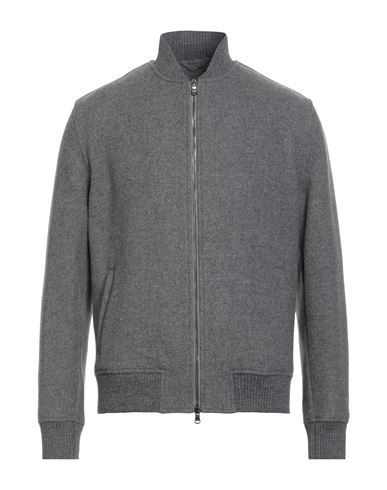 Barba Napoli Man Jacket Grey Size 46 Virgin Wool In Gray