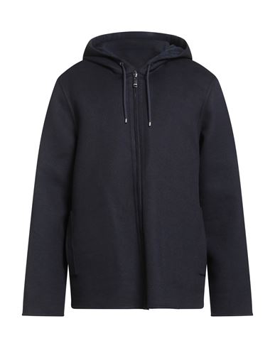 Valentino Garavani Man Jacket Midnight Blue Size 40 Virgin Wool, Silk In Blue