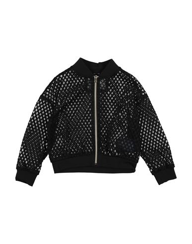 Herno Babies'  Toddler Girl Sweatshirt Black Size 6 Polyamide, Polyester
