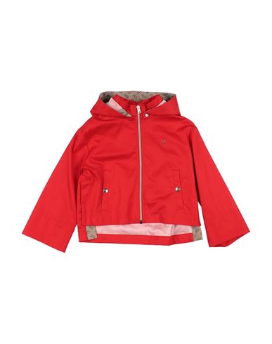 Herno Toddler Girl Overcoat & Trench Coat Red Size 6 Cotton In Red