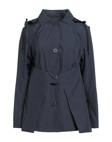 Herno Laminar Woman Jacket Midnight Blue Size 10 Polyester In Blue