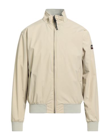 Napapijri Man Jacket Beige Size M Polyamide, Polyester, Elastane In Brown