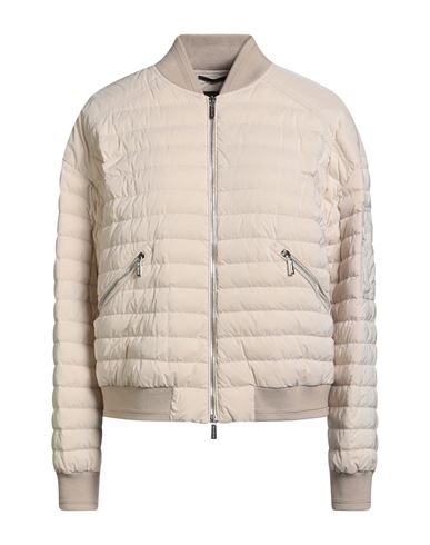 Moorer Woman Puffer Cream Size 2 Polyamide, Polyester, Cotton In White