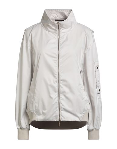 Moorer Woman Jacket Off White Size 4 Polyester In White