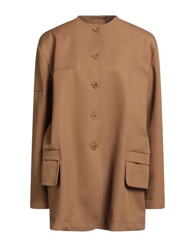 Max Mara Sfilata Woman Overcoat & Trench Coat Camel Size 4 Cotton In Neutral