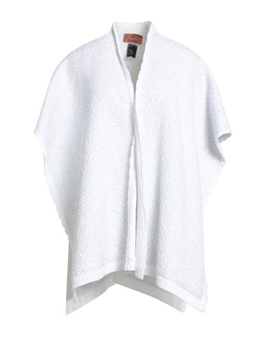 Missoni Woman Cape White Size Onesize Cotton, Polyamide, Polyester