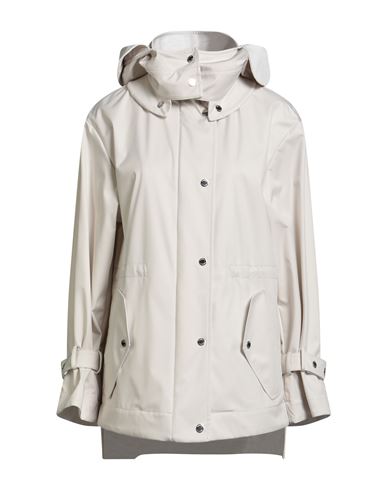 Moorer Woman Overcoat & Trench Coat Ivory Size 4 Polyester, Polyurethane In Neutral
