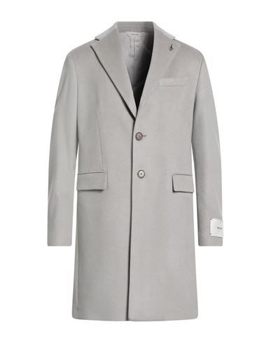Paoloni Man Coat Grey Size 46 Cashmere In Gray