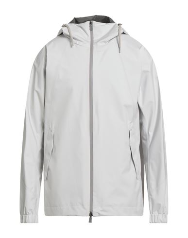 Herno Shell Hooded Jacket In Gray