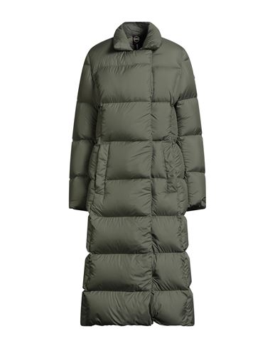 Superga Woman Puffer Sage Green Size 10 Polyester In Gray