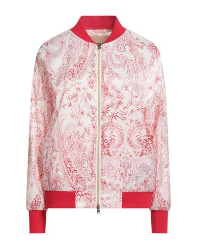 Herno Woman Jacket Red Size 6 Polyester In Red