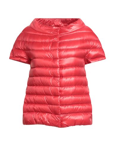 Herno Globe Woman Puffer Red Size 6 Polyamide In Red