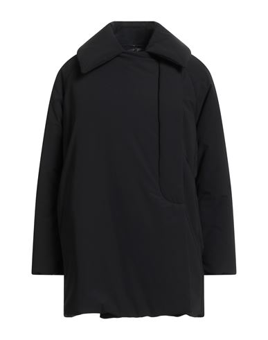 Annie Paris Woman Jacket Black Size L Polyamide In Black