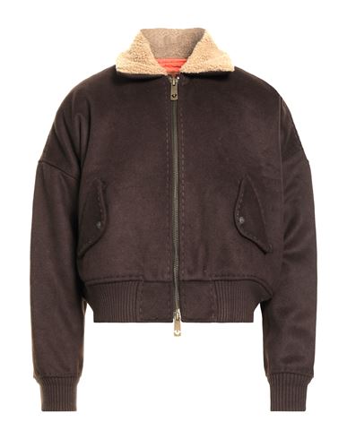 Jacke & Anorak Herren Dunkelbraun S Herren