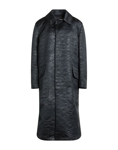 Maison Margiela Woman Overcoat & Trench Coat Black Size 2 Polyester In Multi