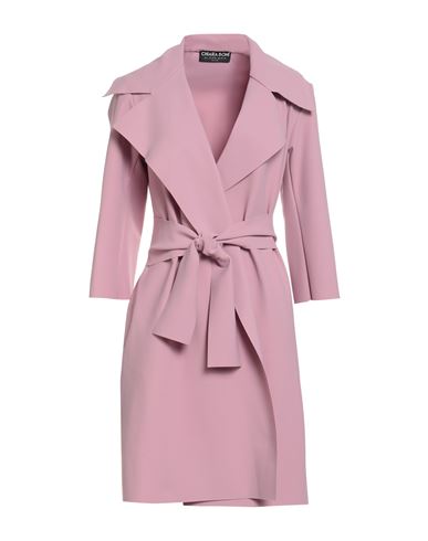 Chiara Boni La Petite Robe Woman Overcoat & Trench Coat Pink Size M Polyamide, Elastane In Pink