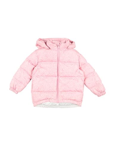Versace Young Toddler Girl Puffer Pink Size 6 Polyester In Pink