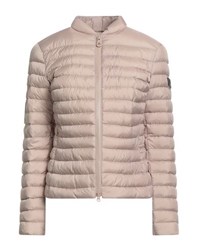 Peuterey Woman Puffer Beige Size 10 Polyester In Neutral