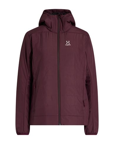 Haglöfs Woman Puffer Burgundy Size L Recycled Polyester In Burgundy