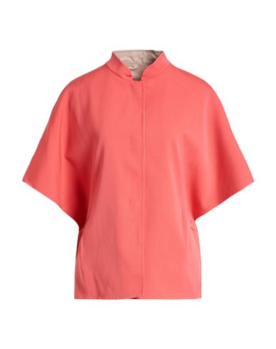 Cinzia Rocca Woman Cape Coral Size 6 Virgin Wool, Elastane, Polyester In Pink