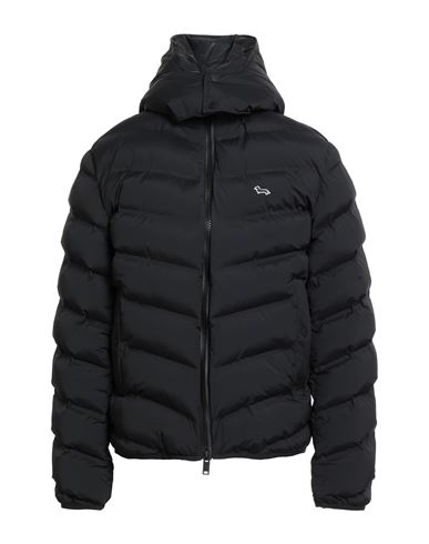 Harmont & Blaine Man Puffer Black Size L Nylon, Elastane In Black