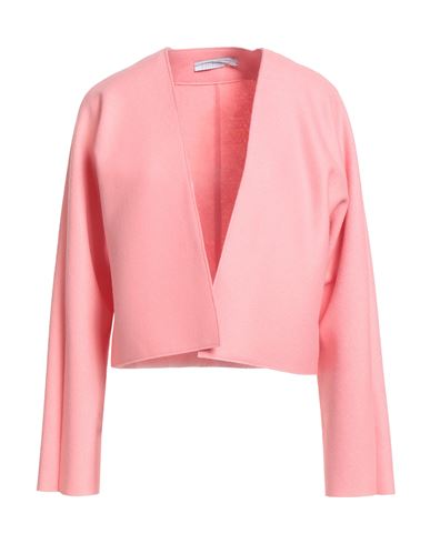 Harris Wharf London Woman Jacket Pink Size 8 Virgin Wool In Pink