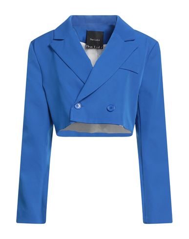 The Lulù Woman Blazer Bright Blue Size M/l Polyester, Elastane In Blue