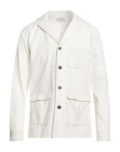 Hiltl Man Jacket Ivory Size Xxl Cotton In White