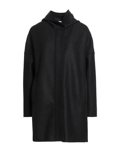 Harris Wharf London Woman Coat Black Size S Virgin Wool In Black