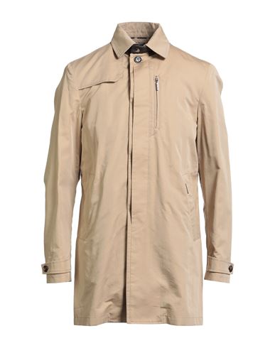 Moorer Man Overcoat & Trench Coat Beige Size 40 Cotton, Silk In Neutral