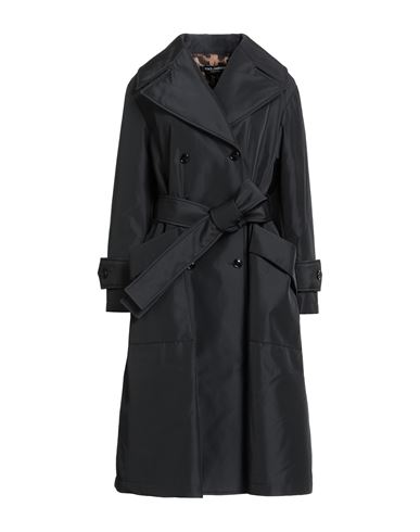 Dolce & Gabbana Woman Overcoat & Trench Coat Black Size 8 Polyester In Black