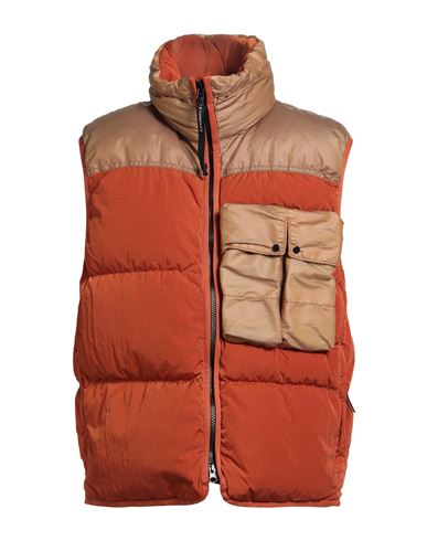 C.p. Company C. P. Company Man Vest Rust Size Xl Polyamide In Orange