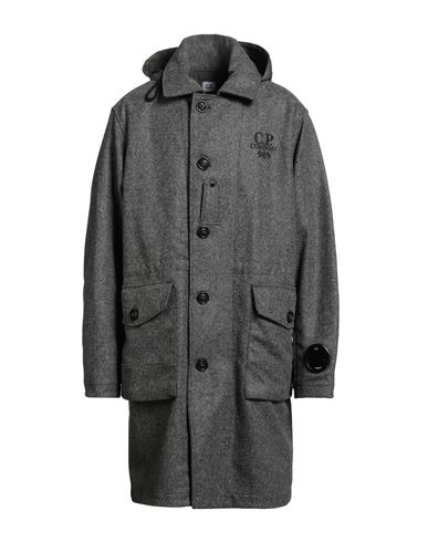 C.p. Company C. P. Company Man Coat Grey Size 3xl Wool In Gray