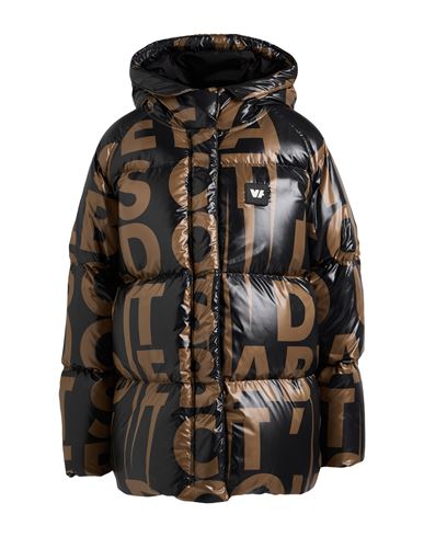 Venera Arapu Woman Puffer Camel Size S Polyester In Brown