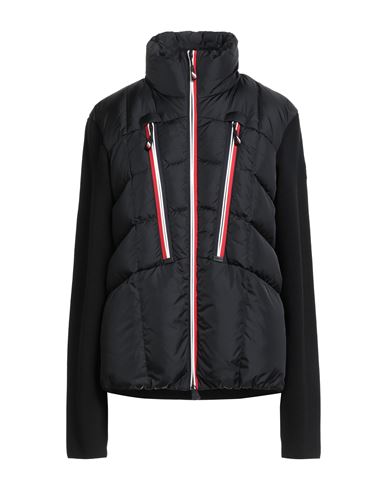 Moncler Grenoble Woman Puffer Black Size S Polyamide, Virgin Wool In Black