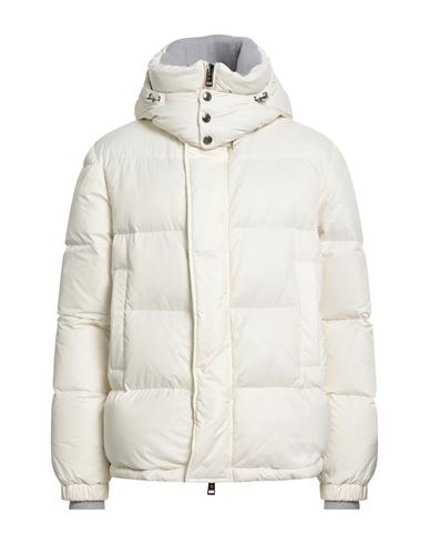 Kired Man Puffer Ivory Size 40 Polyamide In Neutral