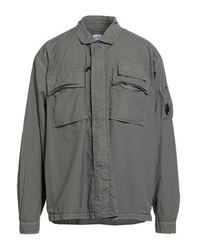 C.p. Company C. P. Company Man Jacket Military Green Size L Polyamide In Gray